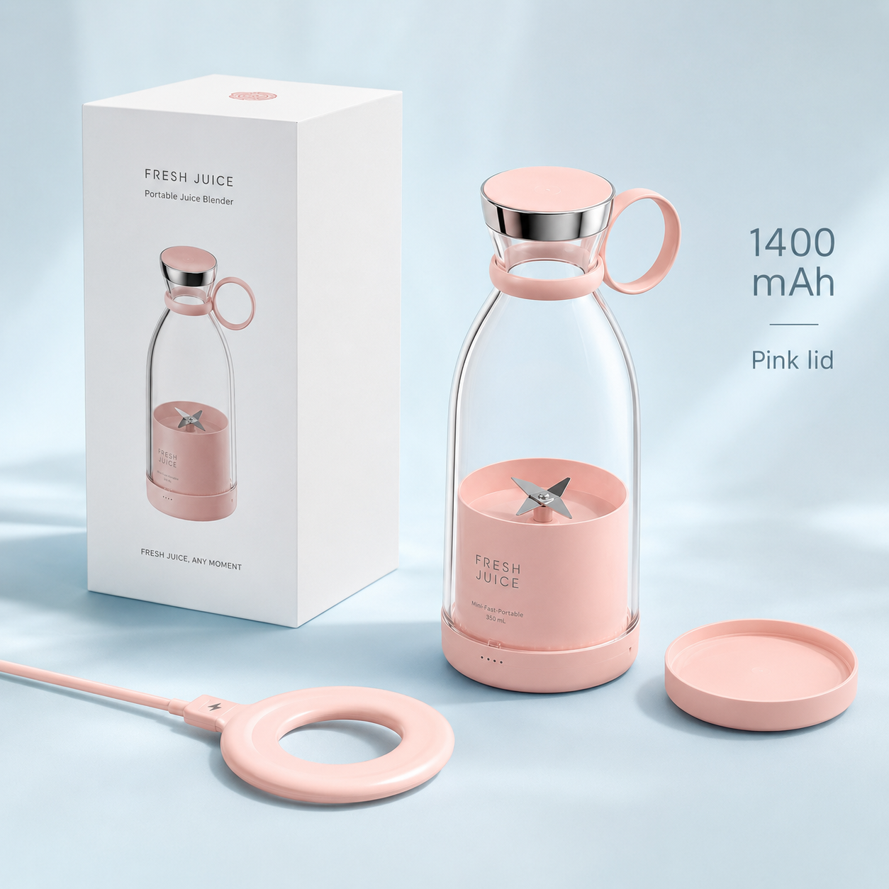 PINK Portable blender