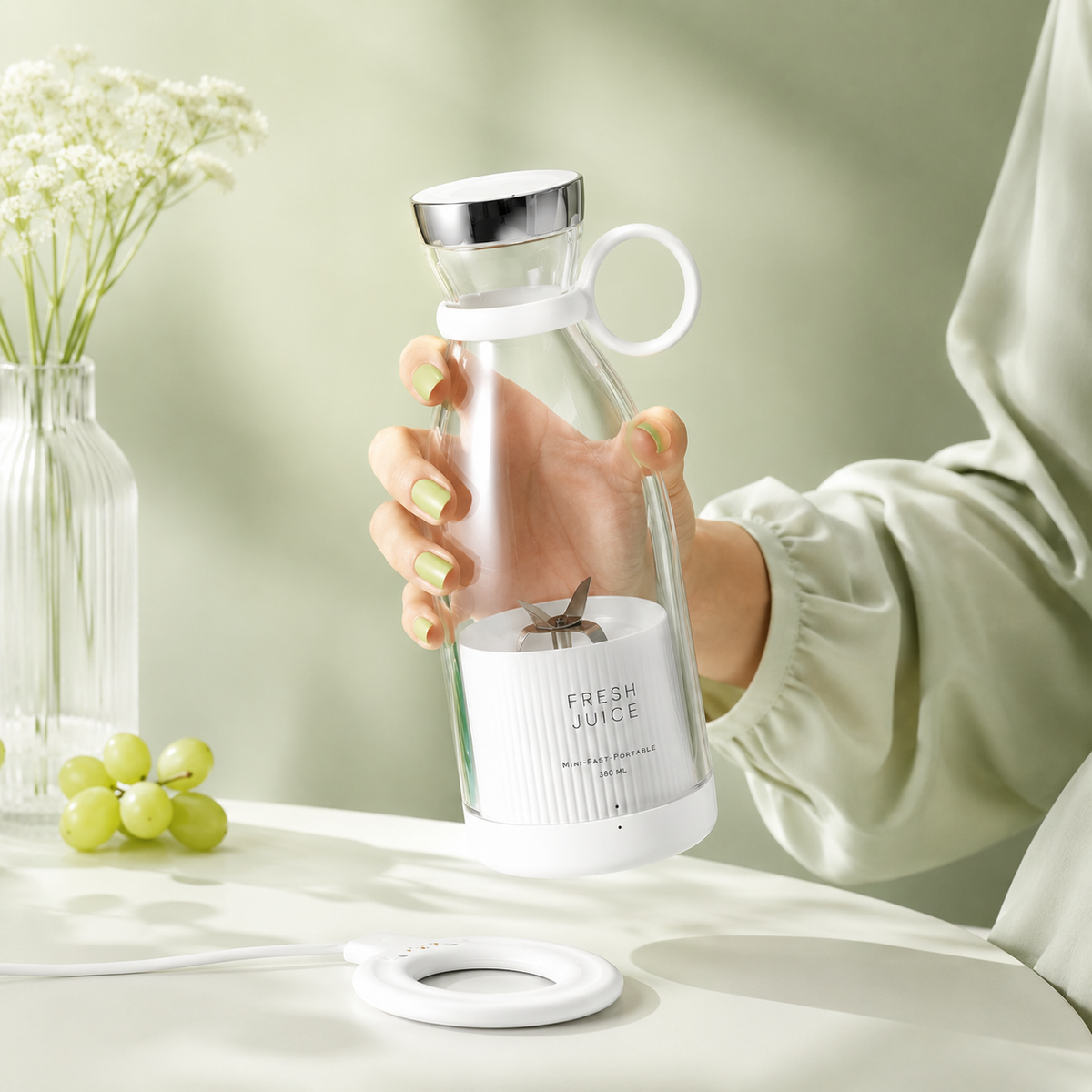 PINK Portable blender